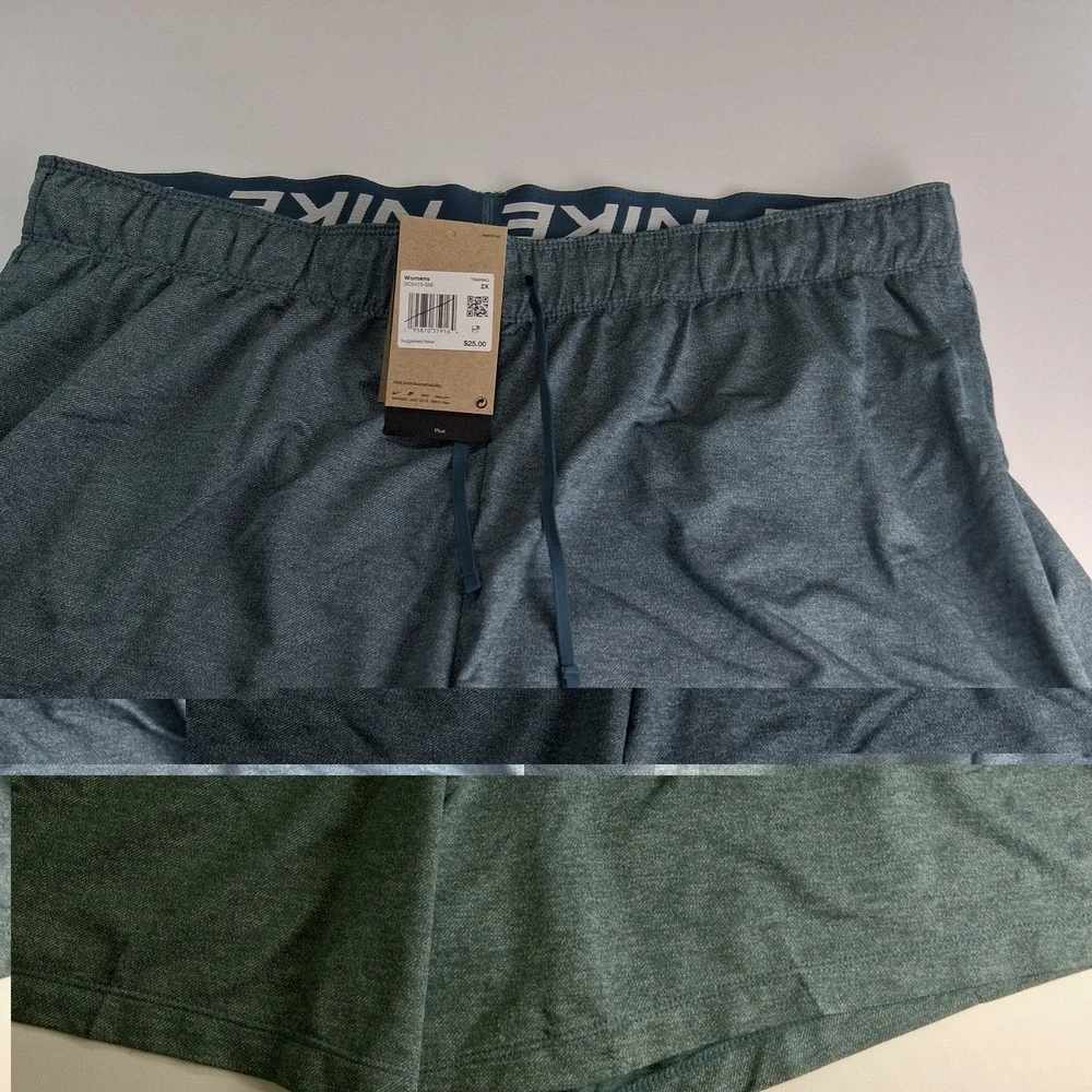 NIKE Running Dri-Fit Women Size 2XL Green NWT